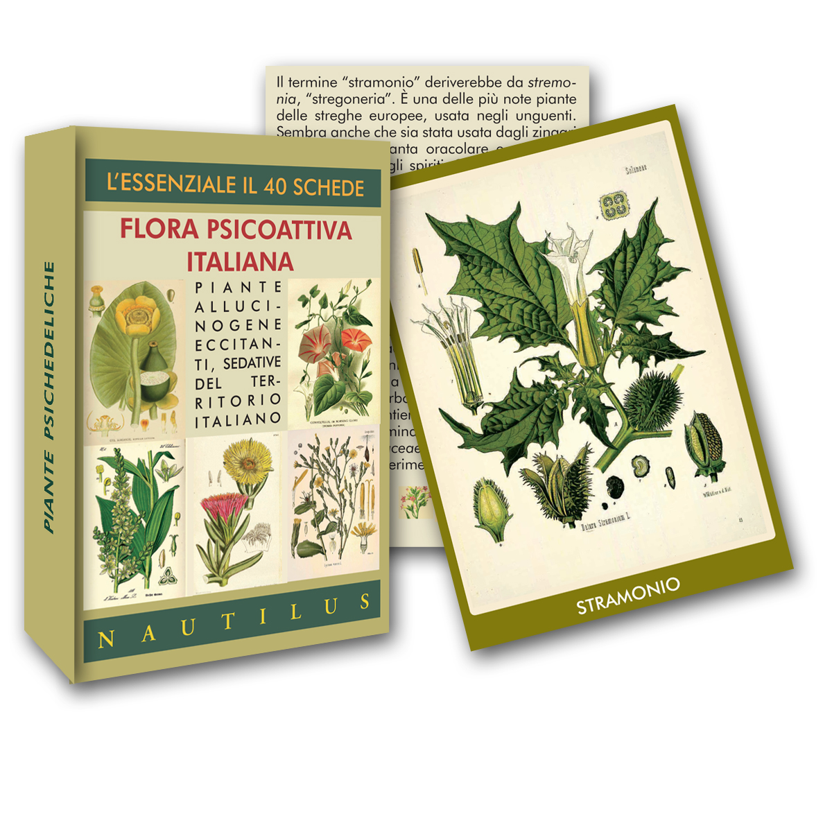 FLORA PSICOATTIVA ITALIANA. Piante allucinogene, eccitanti, sedative del territorio italiano. L’essenziale in 40 schede